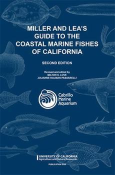 Paperback Miller and Lea's Guide to the Coastal Marine Fishes of California Book