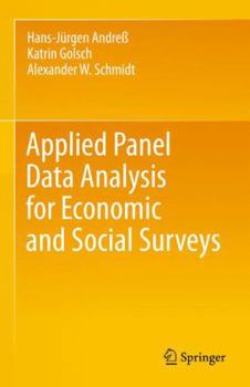 Paperback Applied Panel Data Analysis for Economic and Social Surveys Book