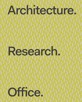 Hardcover Architecture. Research. Office. Book