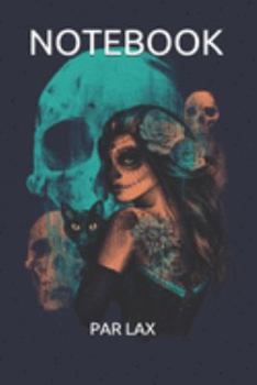 NOTEBOOK: Dia De Los Muertos Sugar Skull Day of the dead - Large 6 x 9 - Blush Notes 120 Pages