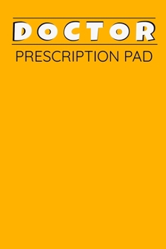 Paperback Doctor Prescription Pad: Doctors Patient Prescription Rx Pad Paper Book