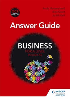 Paperback OCR Business for a Level Answer Guide Book