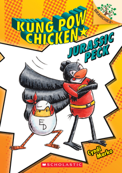 Paperback Jurassic Peck: A Branches Book (Kung POW Chicken #5): Volume 5 Book