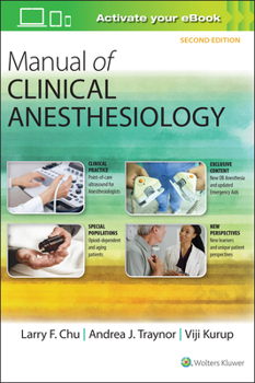 Paperback Manual of Clinical Anesthesiology Book