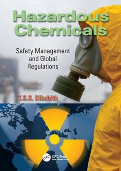 Paperback Hazardous Chemicals: Safety Management and Global Regulations Book