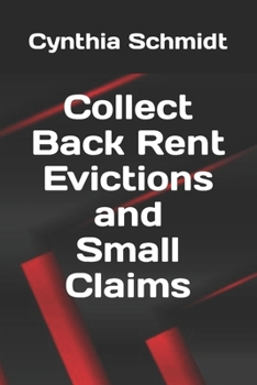 Paperback Collect Back Rent Evictions and Small Claims Book