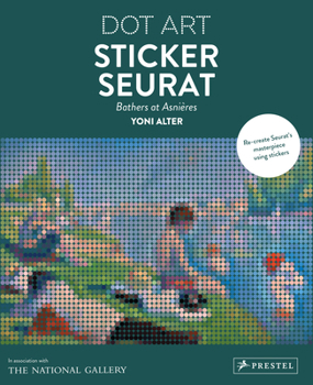 Paperback Sticker Seurat: Bathers at Asnieres Dot Art Book