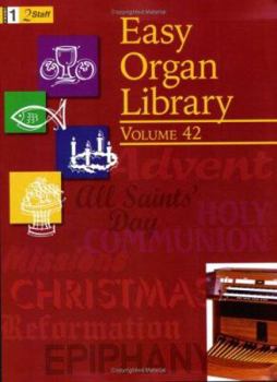 Paperback Easy Organ Library, Vol. 42 Book
