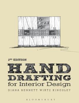 Paperback Hand Drafting for Interior Design Book