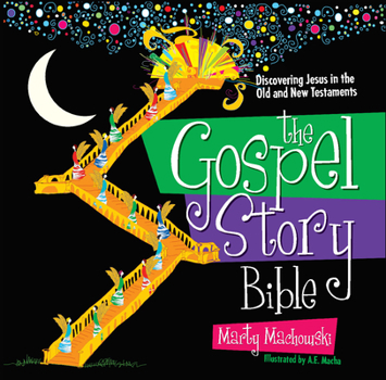 Hardcover The Gospel Story Bible: Discovering Jesus in the Old and New Testaments Book