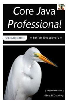 Paperback Core Java Professional: For First Time Learner's. Book