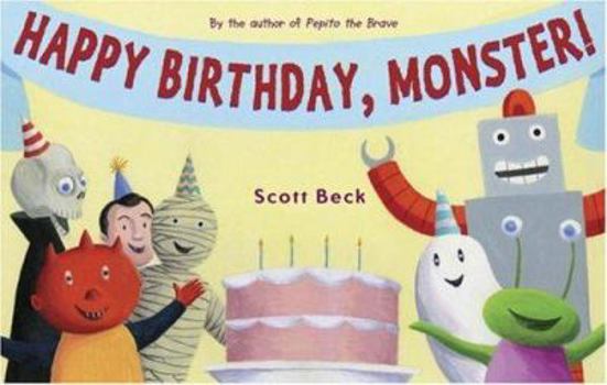 Hardcover Happy Birthday, Monster! Book