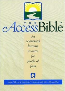 Paperback The Access Bible, New Revised Standard Version with Apocrypha (Paperback 9872A) Book