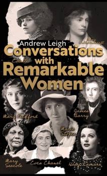 Hardcover Conversations with Remarkable Women [Large Print] Book