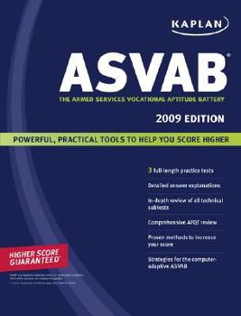 Paperback Kaplan ASVAB 2009 Edition Book