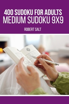 Paperback 400 Sudoku for adults: Medium Sudoku 9x9 Book