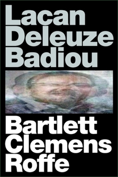 Hardcover Lacan Deleuze Badiou Book