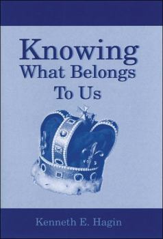 Paperback Knowing What Belongs to Us Book