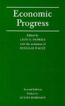 Hardcover Economic Progress: Proceedings of a Conference Held by the International Economic Association at Santa Margherita Ligur Book