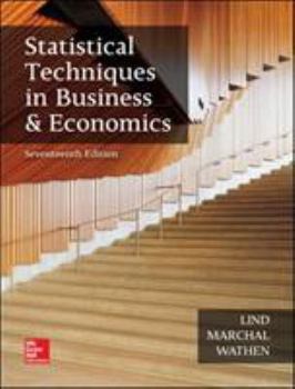 Hardcover Statistical Techniques in Business and Economics Book