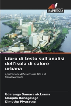 Paperback Libro di testo sull'analisi dell'isola di calore urbana [Italian] Book