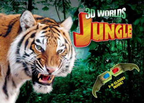 Paperback 3D Worlds: Jungle [With 3-D Glasses] Book