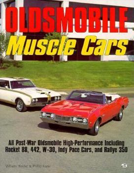 Paperback Oldsmobile Muscle Cars Book