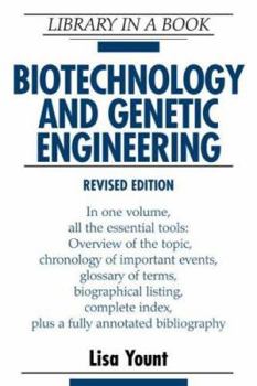 Hardcover Biotechnology and Genetic Engineering (Library in a Book) Book