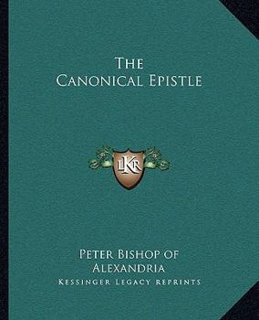 Paperback The Canonical Epistle Book