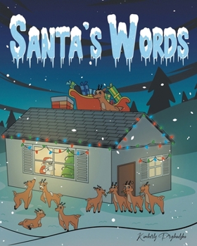 Paperback Santa's Words Book