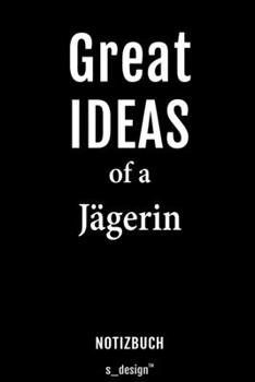 Notizbuch für Jäger / Jägerin: Originelle Geschenk-Idee [120 Seiten liniertes blanko Papier] (German Edition)