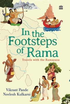 Hardcover In The Footsteps Of Rama: Travels with the Ramayana Book