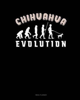 Paperback Chihuahua Evolution: Menu Planner Book