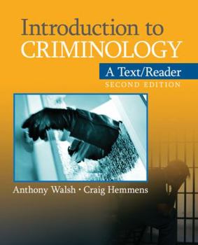 Paperback Introduction to Criminology: A Text/Reader Book