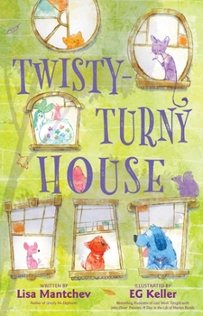 Hardcover Twisty-Turny House Book