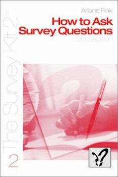 Paperback How to Ask Survey Questions Book