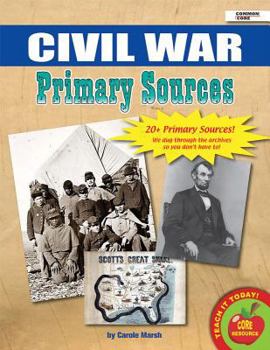 Hardcover Civil War Primary Sources Pack Book