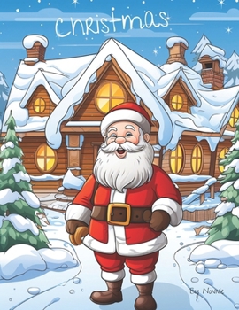 Paperback Christmas: A coloring book for kids Book