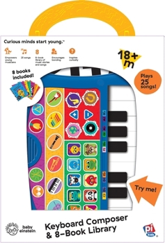 Board book Baby Einstein: Keyboard Composer & 8-Book Library Sound Book Set [With Ketboard and Battery] Book