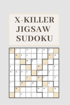 Paperback X-Killer Jigsaw Sudoku: 189 Great Puzzles Book