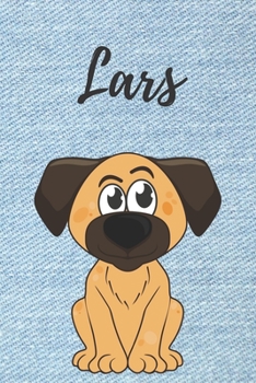 Personalisiertes Notizbuch - Hunde Lars: DIN A5, 120 blanko Seiten (German Edition)