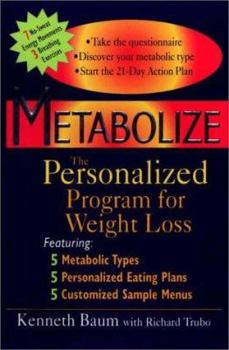 Paperback Metabolize: The Personalized Program for Weight Loss Book