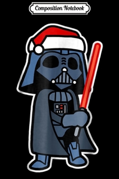 Paperback Composition Notebook: Star Wars Darth Vader Saber Santa Hat Christmas Journal/Notebook Blank Lined Ruled 6x9 100 Pages Book