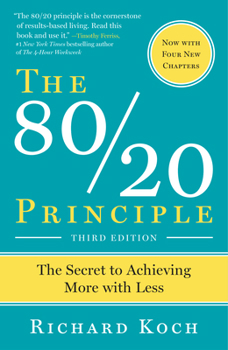 Paperback The 80/20 Principle, Expanded and Updated: The Secret to Achieving More with Less Book