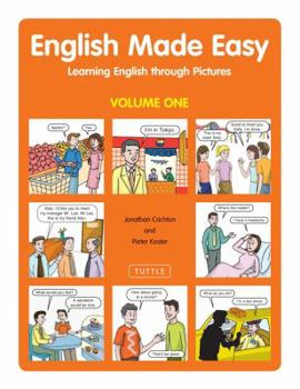 Paperback English Made Easy Volume One: Learning English Through Pictures Book
