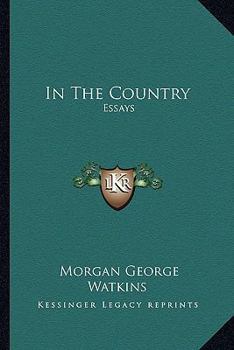 Paperback In The Country: Essays Book