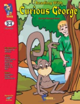 Paperback Reading with Curious George Author Study Grades 2-4 Book