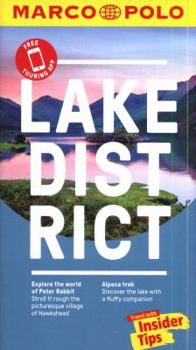 Paperback Lake District Marco Polo Pocket Travel Guide - With Pull Out Map Book