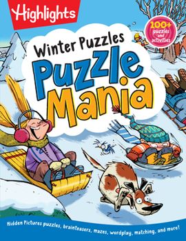 Paperback Winter Puzzles Book