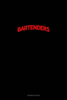 Paperback Bearded Bartenders Do It Better: Address Book